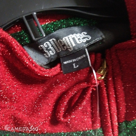 Men's Sparkle Track Jacket NWOT L - Picture 2 of 4